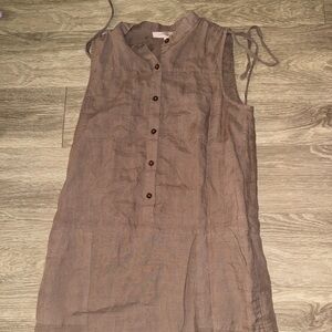Forever 21 Taupe Sleeveless Dress